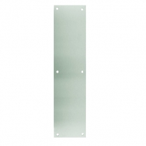 Don Jo 70-626 Push Plate, 3-1/2" X 15", .050", Satin Chrome