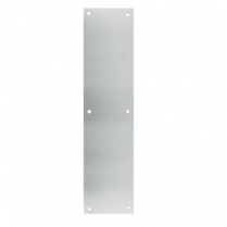 Don Jo Push Plate 3-1/2" X 15", Aluminum