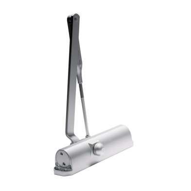 dorma 7304AR-COMBO-689 Alum Rnd Arm NoHold Reg/TJ 0–4 Reveal