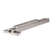 dorma QED113 Rim FireExit MLR 36" 7' Chrome Kwikset KA