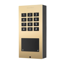Doorbird A1121-S US3 IP Keypad WiFi Ethernet Weigand Brass