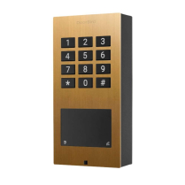 Doorbird A1121-S US4P Keypad WiFi Ethernet Weigand Gold PVD