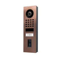 Doorbird D1101FV-S US10 Video Fingerprint Sngl Button Brnz