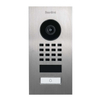 Doorbird D1101V-F V2A Video Sngl Button Steel