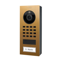 Doorbird D1101V-S US4P Video Sngl Button Gold PVD