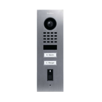 Doorbird D1102FV-F V2A Video Fingerprint Two Buttons Steel