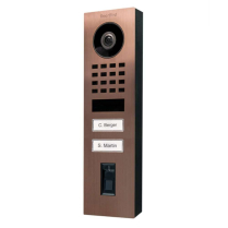 Doorbird D1102FV-S US10 Video Fingerprint Two Buttons Brnz
