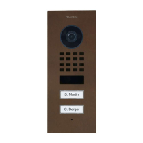 Doorbird D1102V-F 10BE Video Two Buttons Brnz