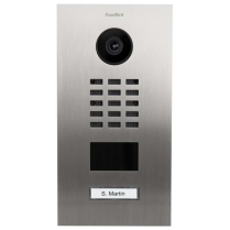 Doorbird D2101V V2A Video Box Ethernet Sngl Button Steel