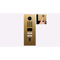 Doorbird D2102FV-FP50 US4 Video Box Fingerprint 2 Bttn Brass