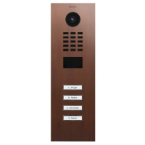 Doorbird D2104V 10BE Video Box Ethernet Four Buttons Brnz
