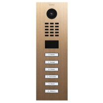 Doorbird D2106V US4 Video Box Ethernet Six Buttons Brass
