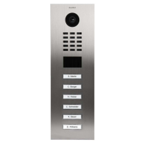 Doorbird D2106V V2A Video Box Ethernet Six Buttons Steel