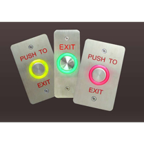 Dortronics W5277-PZLXE1 PzoElc Swtch Led Stl Gng Psh Ext Red