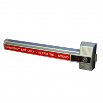 Detex ECL-230X-W-CYL Alarmed Deadbolt Panic Hardware