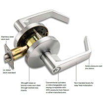 Falcon W561PD-Q-626 Classroom Lock, Quantum Lever
