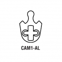 GMS GMCAM1-AL-10 Cam Mort Almet Series 10 ct