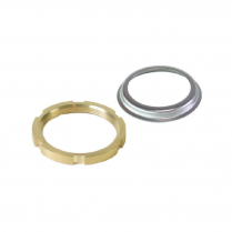 GMS COL12-26D-10 Cyl Collar 12 3/8" Ring 10 Ct Chrome