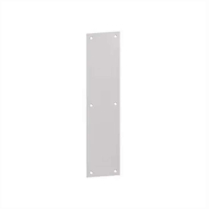 Hager 30S-4X16-630 Push Plate 4in x 16in Steel beveled edges