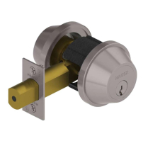 Hager 3214-234-26D-SCC-KD Dbl Cyl Ddblt Lock C Key Chrome KD