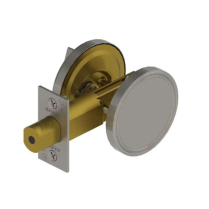 Hager 3220-ADJ-US26D Thumbturn Only Blank Plate Ddblt Chrm