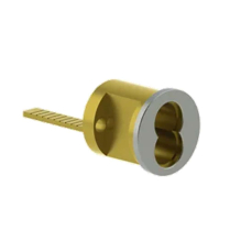 Hager 3901-10B Rim Cylinder Bronze 6-pin keyed Mount Plate