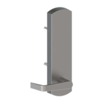 Hager 45DT-US26D-AUG Dummy Trim Chrome August