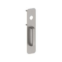 Hager 45PN-US26D-PULL Pull Plate Night Latch Chrome