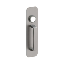Hager 47PN-ALM-PULL Pull Plate Night Latch Aluminum