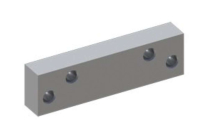 Hager 5113-ALM Blade Top Spacer Anodized Aluminum Finish