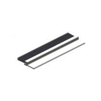 Hager 802S-84-MIL 84in Door Bottom Sweep Jamb Weatherstrip