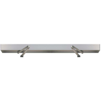 Hager 8319-88-PS-ALM Operator Pair Push arms 35mm 88in Alum
