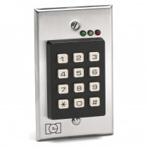 I.E.I. Indoor Keypad, Stainless Face, Flush Mount