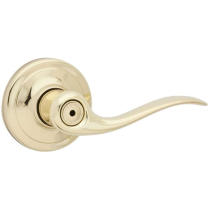 730TNL 3 RCAL RCS TUSTIN N/H BRASS NONHANDED PRIVACY LEVER