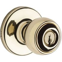 Kwikset 400P 3 RCAL RCS Polo Brass Keyed Entry Non-SMT