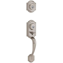 Kwikset SMT RCAL RCS Montara Satin Nickel Handleset Smartke