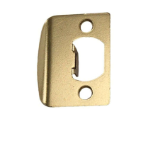 83437-3 SQUARE FULL LIP STRIKE BRASS SQUARE CORNER (2-1/4")