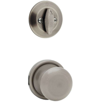 Kwikset 604H Hancock Knob Single Cylinder Interior Trim for