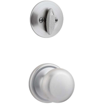 Kwikset 604H Hancock Knob Single Cylinder Interior Trim for