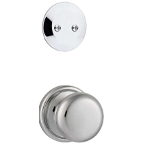 Kwikset 606H Hancock Knob Dummy Inactive Interior Trim for H