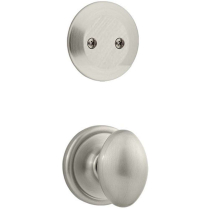 Kwikset 606L Laurel Egg Dummy Inactive Interior Trim for Han