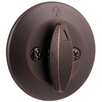 Kwikset 663 One-Sided Deadbolt Thumbturn Only