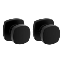 Kwikset 720AYKMDT6ALRCS Midtown Knob Passage Arroyo Black