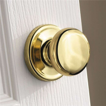Kwikset 720H 3 RCAL RCS Hancock "GC" Brass Passage Knob
