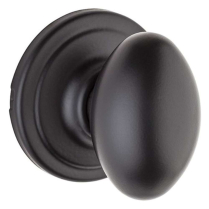720L 514 RCAL RCS LAUREL IRON BLACK PASSAGE EGG KNOB