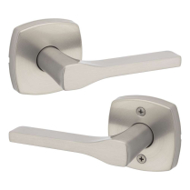 Kwikset 720TPLMDT6ALRCS Midtown Lever Passage Nickel