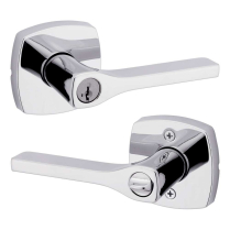 Kwikset 740TPLMDTSMT6ALRCS Midtown Lever Entry Chrome