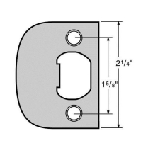 Kwikset 83437 Full Lip Square Corner Strike for Kwikset Knob