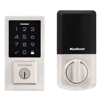 Kwikset 270 Touchpad Deadbolt Contemporary Satin Nickel