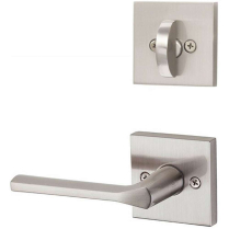 Kwikset 966LSL 15 SQT Lisbon Satin Nickel Inside Trim